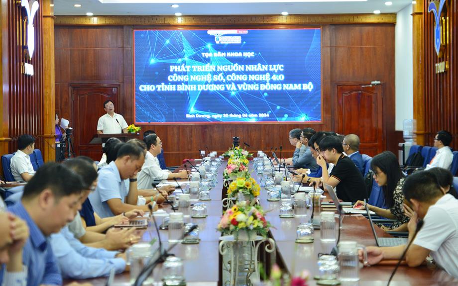 Phát triển nguồn nhân lực công nghệ số, công nghệ 4.0 cho tỉnh Bình Dương và vùng Đông Nam Bộ